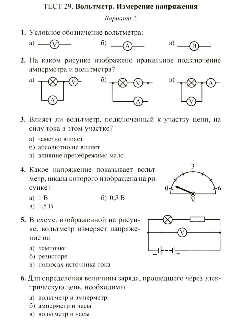 Обозначение амперметра в схеме