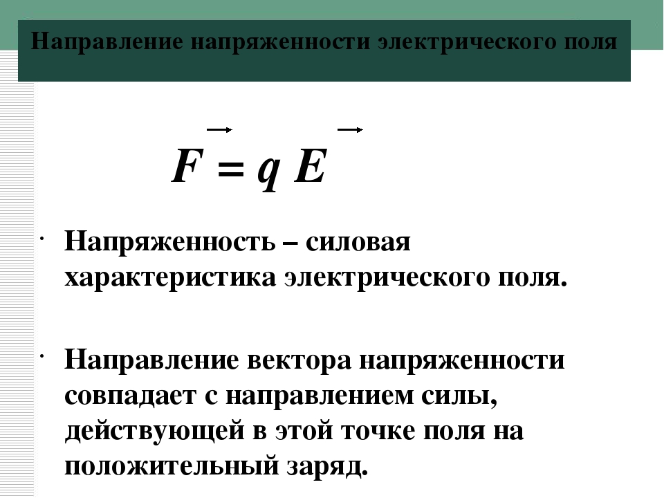 Напряженности поля сил. Направление напряженности электрического поля. Вектор напряженности электрического поля. Направление вектора напряженности электрического поля. Как понять куда направлена напряженность электрического поля.