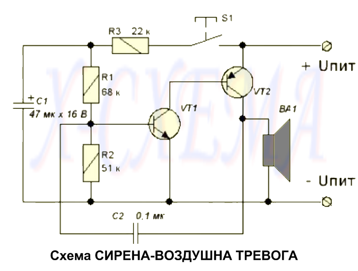 Простые электронные схемы для дома и быта своими руками