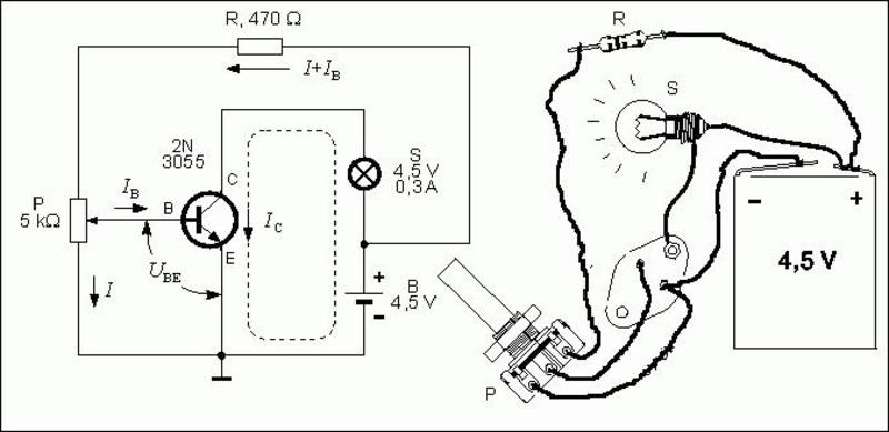 Принцип работы транзистора