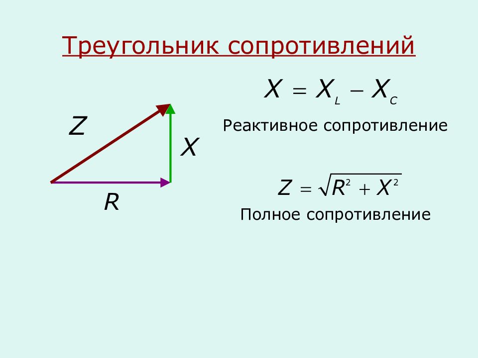 Треугольник сопротивлений