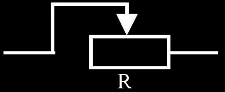 Обозначение реостата на электросхеме