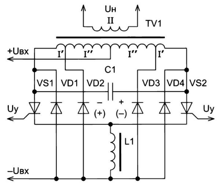 Назначение тиристорного преобразователя. Схема тиристорного преобразователя. Схема тиристорный преобразователь выпрямитель инвертор. Тиристорный инвертор схема. Тиристорные преобразователи напр схема.