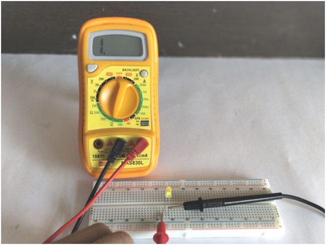 How to check components using diode mode in multimeter
