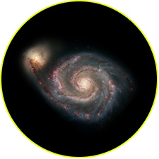 Спиральная галактика M51
