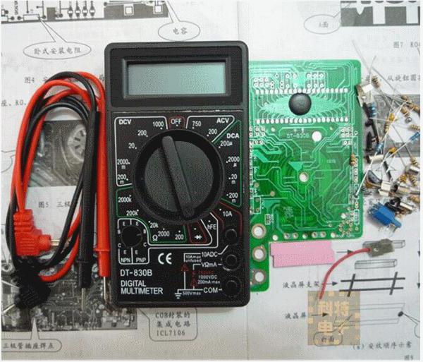 описание мультиметра dt 830b