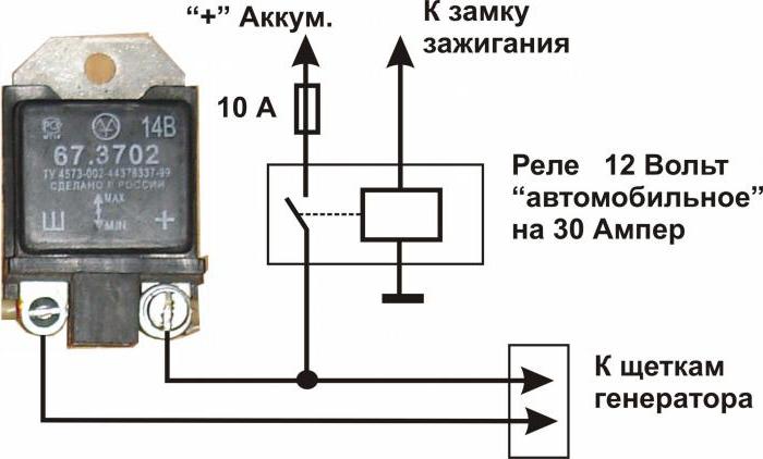 как проверить реле зарядки ВАЗ-2106