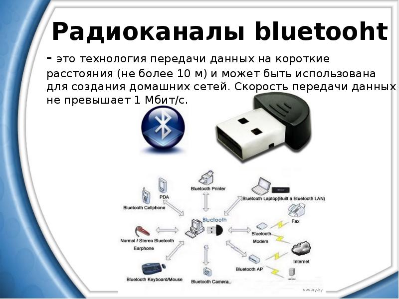 Bluetooth - технология беспроводной передачи данных