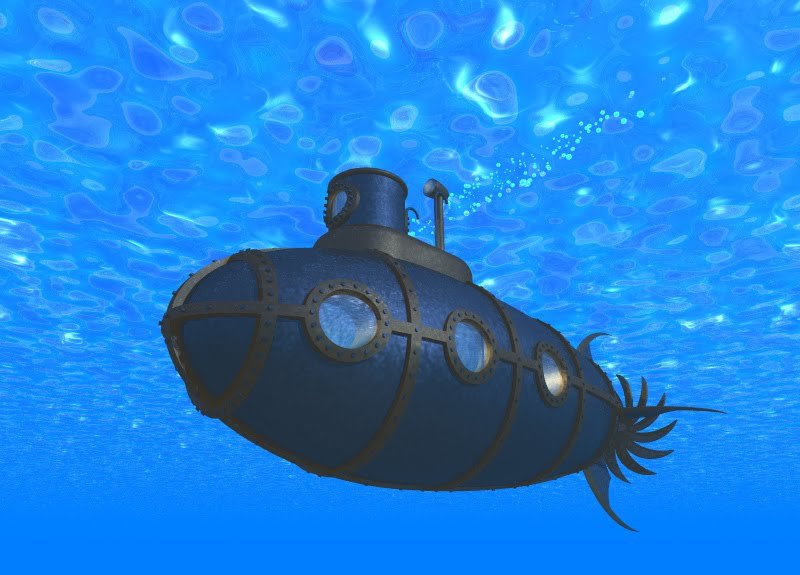 Обтекаемая форма подводной лодки
