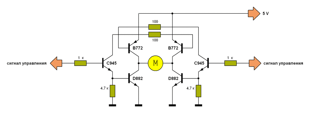 Схема регулятора оборотов двигателя постоянного тока 12в