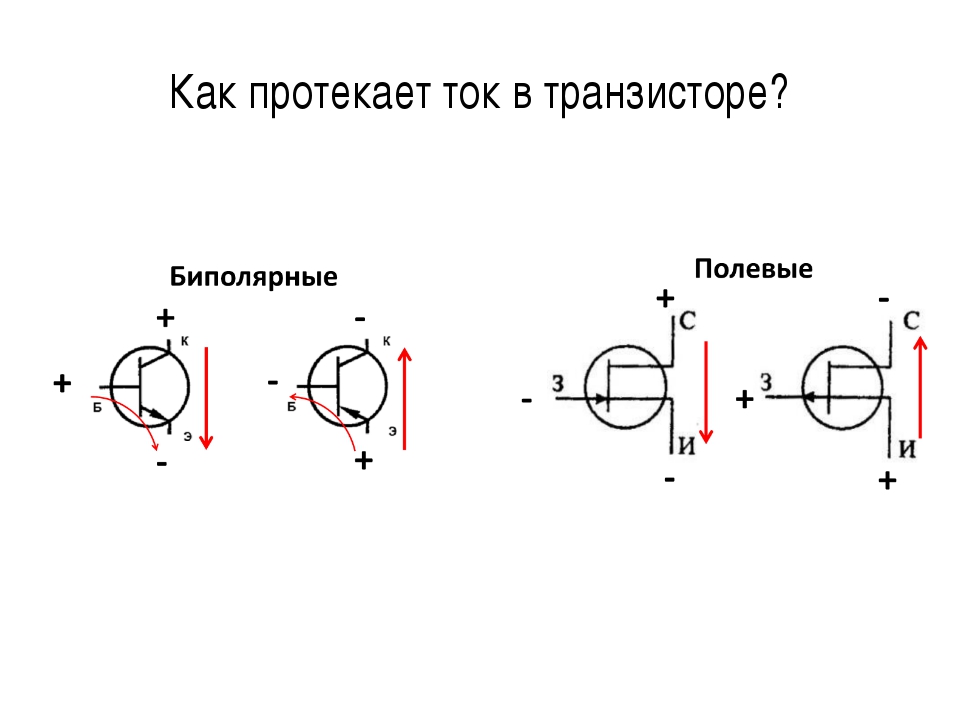 Транзистор как работает схема