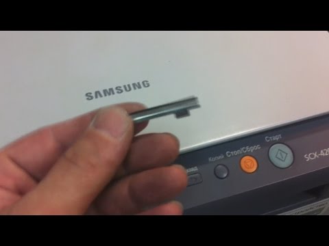 Samsung SCX-4200, 4220 Замятие 0