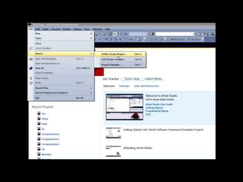 Программирование avr в Atmel Studio
