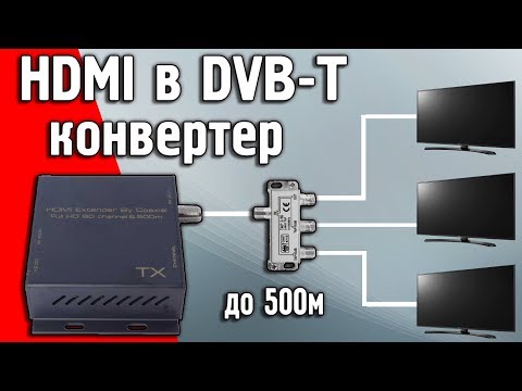 Модулятор цифрового сигнала из HDMI В DVB-T ASK HDEX0011M1