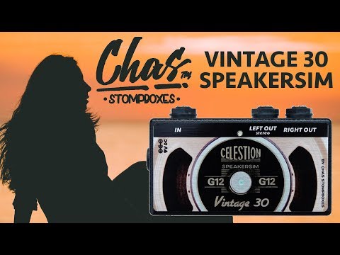 Гитарный спикерсимулятор (Chas Vintage 30 Speakersim)