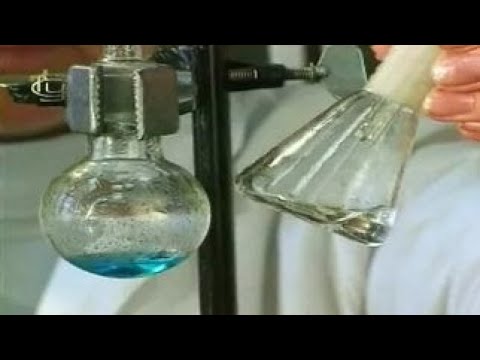 Опыты по химии. Очистка воды перегонкой