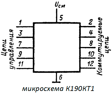 микросхема К190КТ1