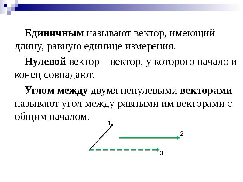 Угол равный единице. Единичный вектор. Нулевой вектор. Нулевой и единичный вектор. Нулевой угол.