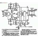 Схема усилителя мощности передатчика класса А на транзисторах (300 Вт)