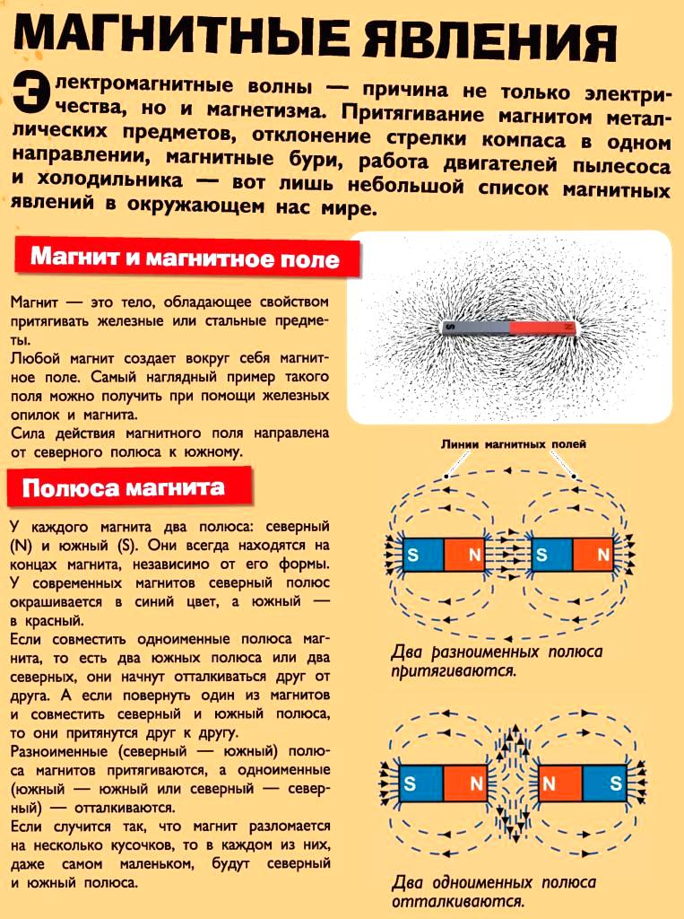 Интеллект карта по физике 8 класс магнитное поле