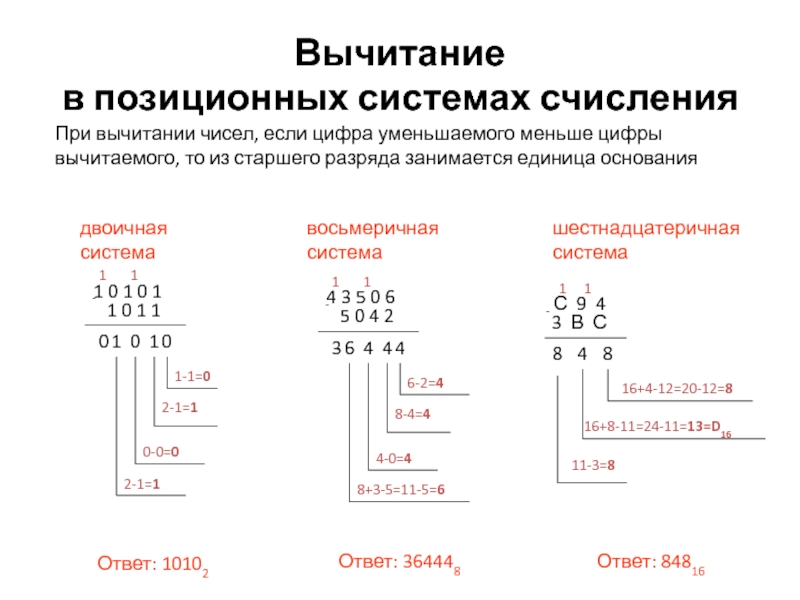 Число 3 в восьмеричной системе