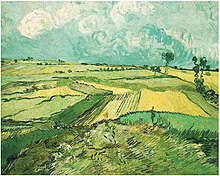 Van Gogh Wheat-Fields-at-Auvers-Under-Clouded-Sky July 1890.jpg