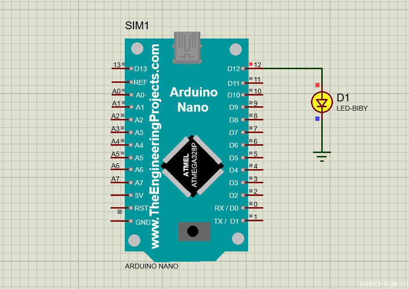 Путь и место hex кода arduino