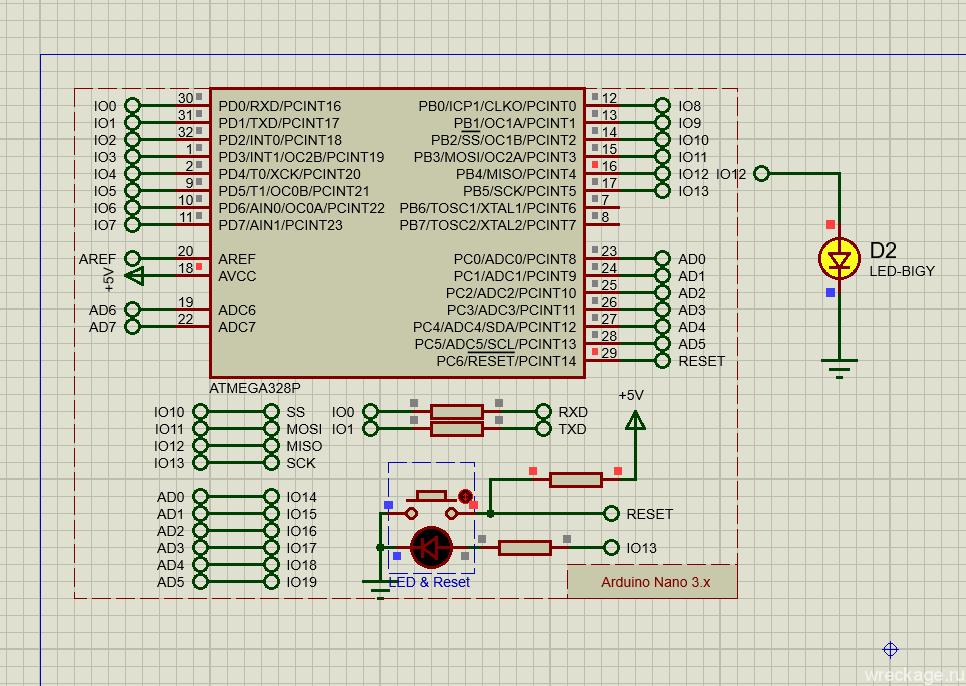 Путь и место hex кода arduino