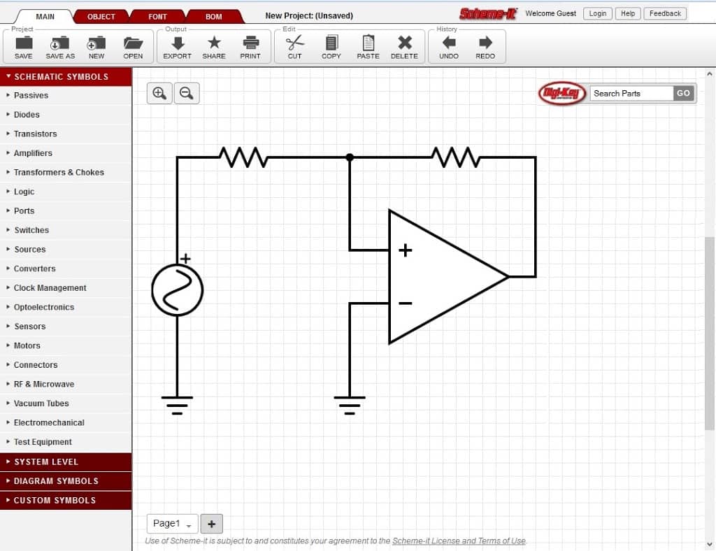Circuit simulator for Electrical Engineers