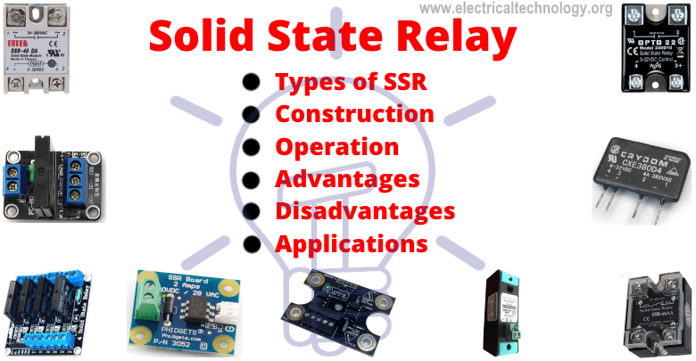 Solid State Relay (SSR) - Types of SSR Relays
