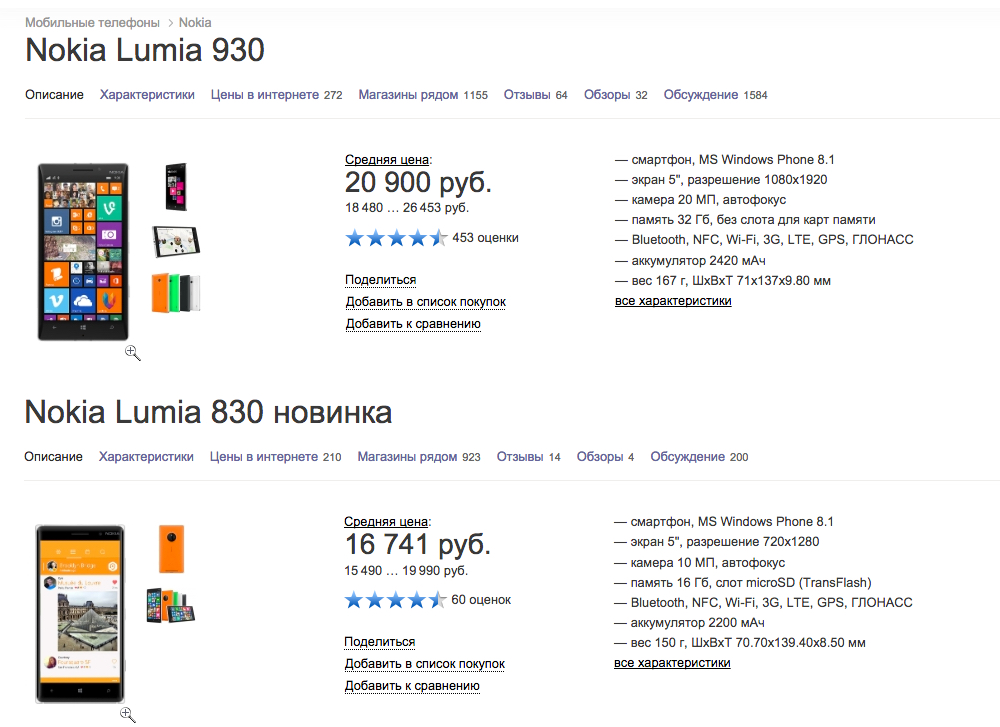 Lumia 830