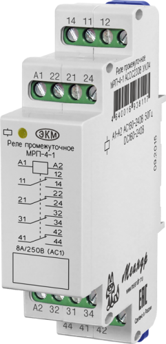 Промежуточное реле МРП-4-1
