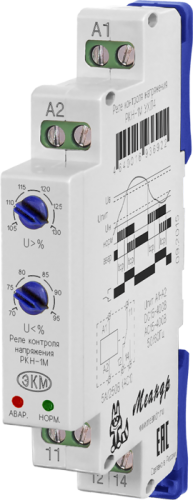 Реле контроля однофазного напряжения РКН-1М