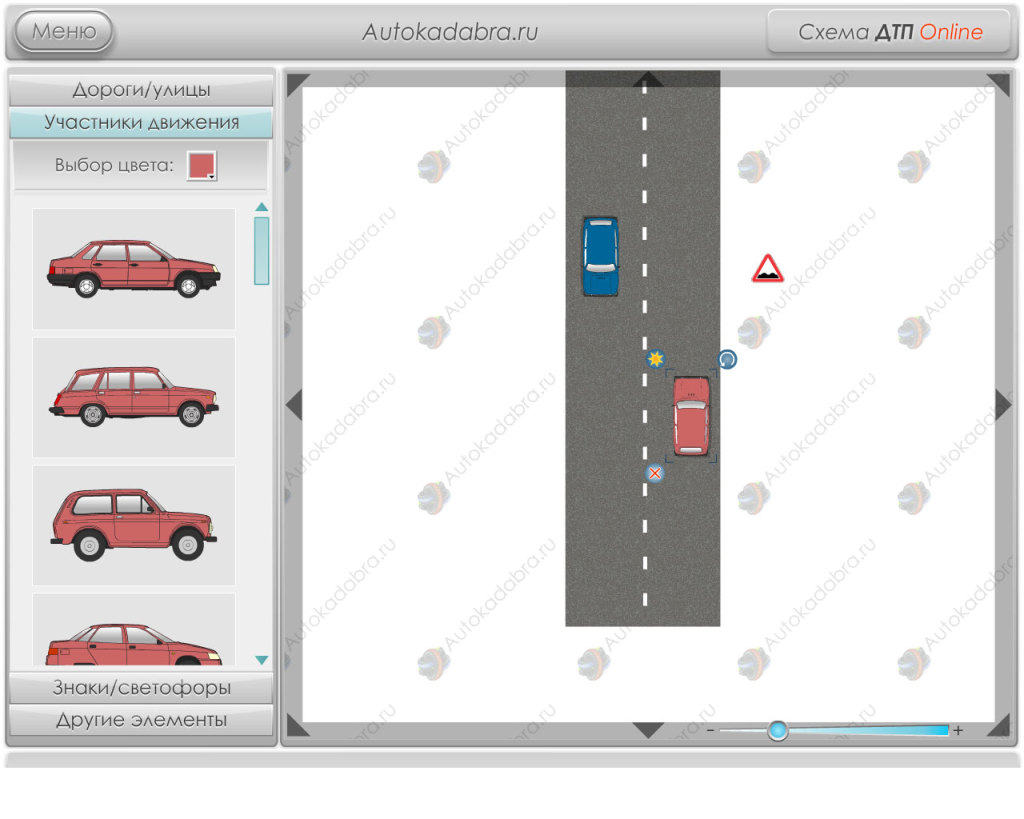 Дорожный редактор на Автокадабре