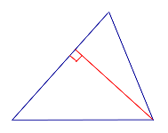 Высота треугольника расположение высот остроугольного треугольника