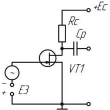 схемы включения транзистора