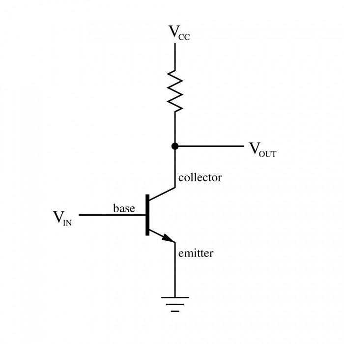 схема включения транзистора с общим эмиттером